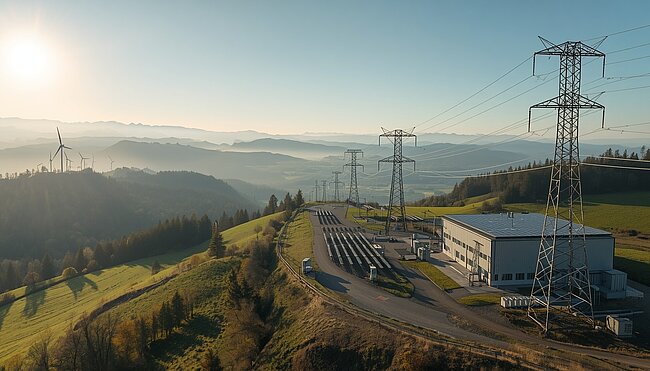 Energieverteilung Netzebene 1 im iconiQ Leistungskreis