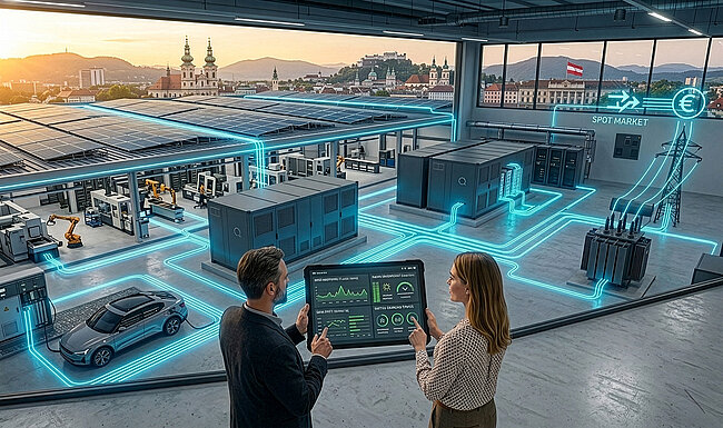 Energie-Management-System EMS im iconiQ Leistungskreis
