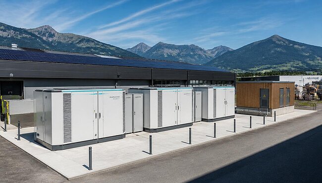 Batteriespeicher-Energiespeicherung im iconiQ Leistungskreis