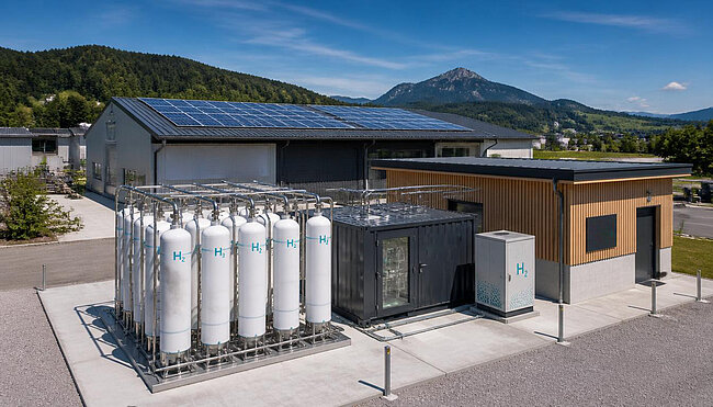 Wasserstoffspeicher im iconiQ Leistungskreis – Energiespeicherung