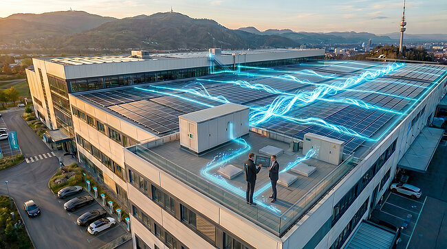 Photovoltaik im iconiQ Leistungskreis – Solarstrom für Gewerbe und Industrie