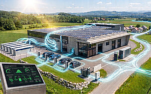 Industrie und Produktion – Energiekonzept mit PV und Speicher iconiQ