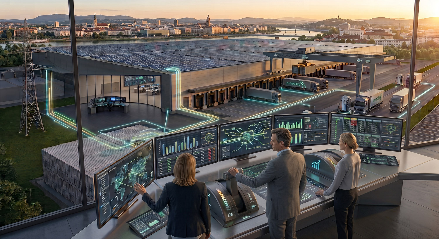 iconiQ Logistik & Spedition &ndash; PV, Speicher und E-LKW Ladeinfrastruktur
