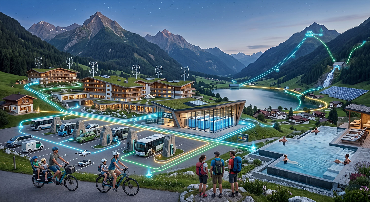 iconiQ Tourismus & Hotellerie &ndash; W&auml;rmepumpe, PV und Energiegemeinschaft